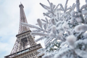 Beautiful view of a Eiffel Tower